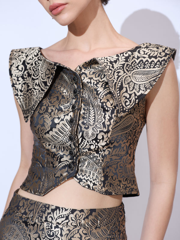 Regal Brocade Set — reverse view