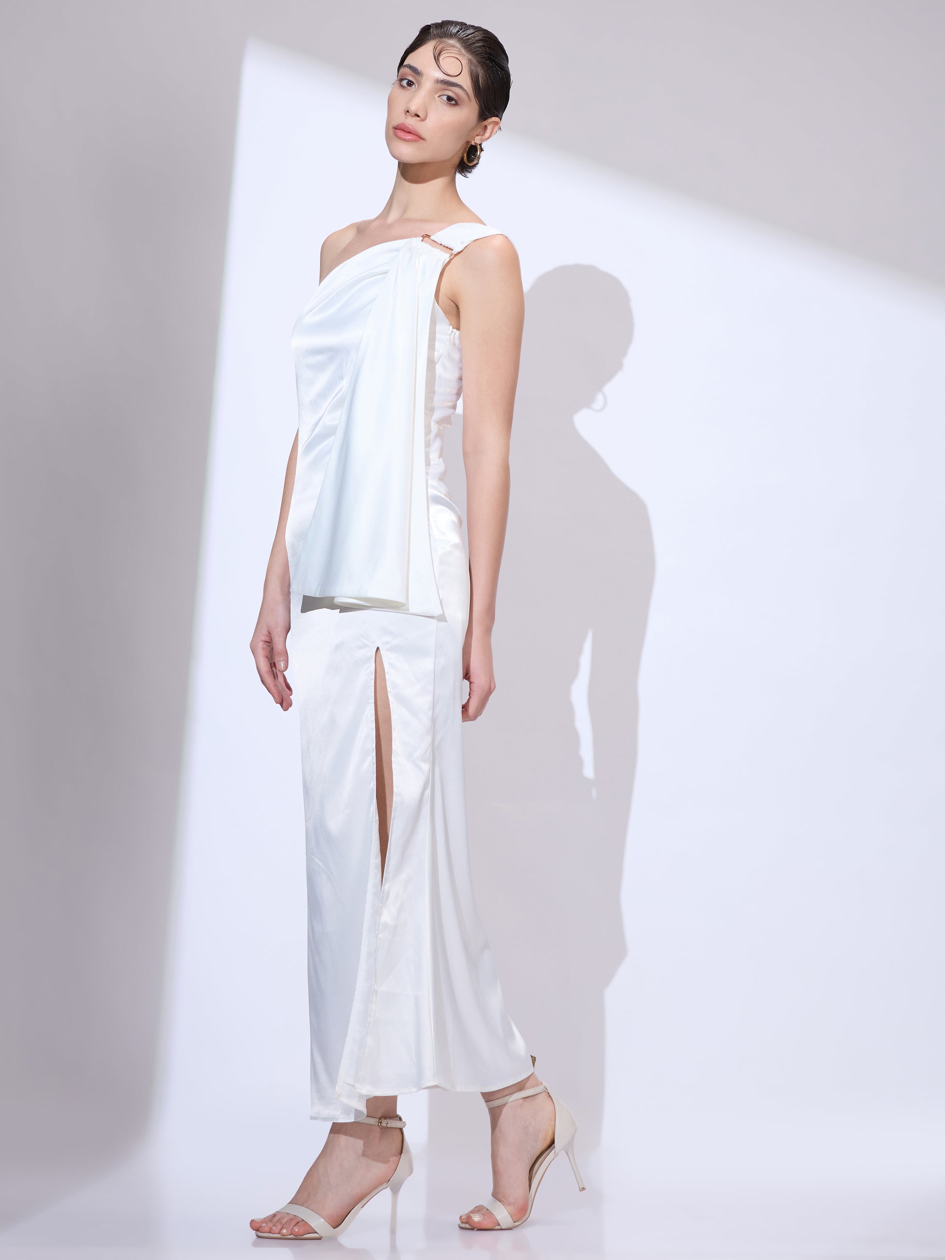 White Grecian Muse Gown