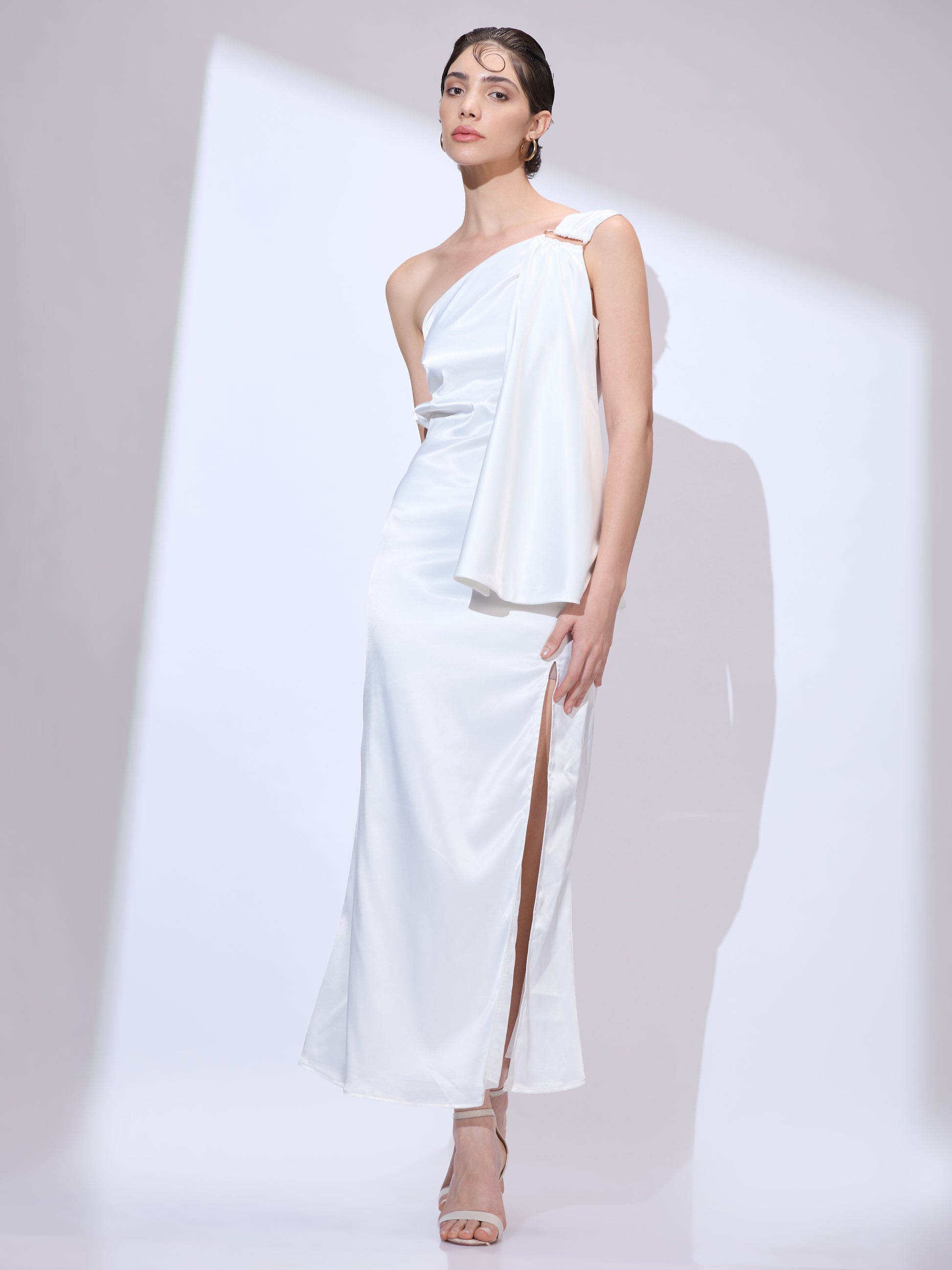 White Grecian Muse Gown