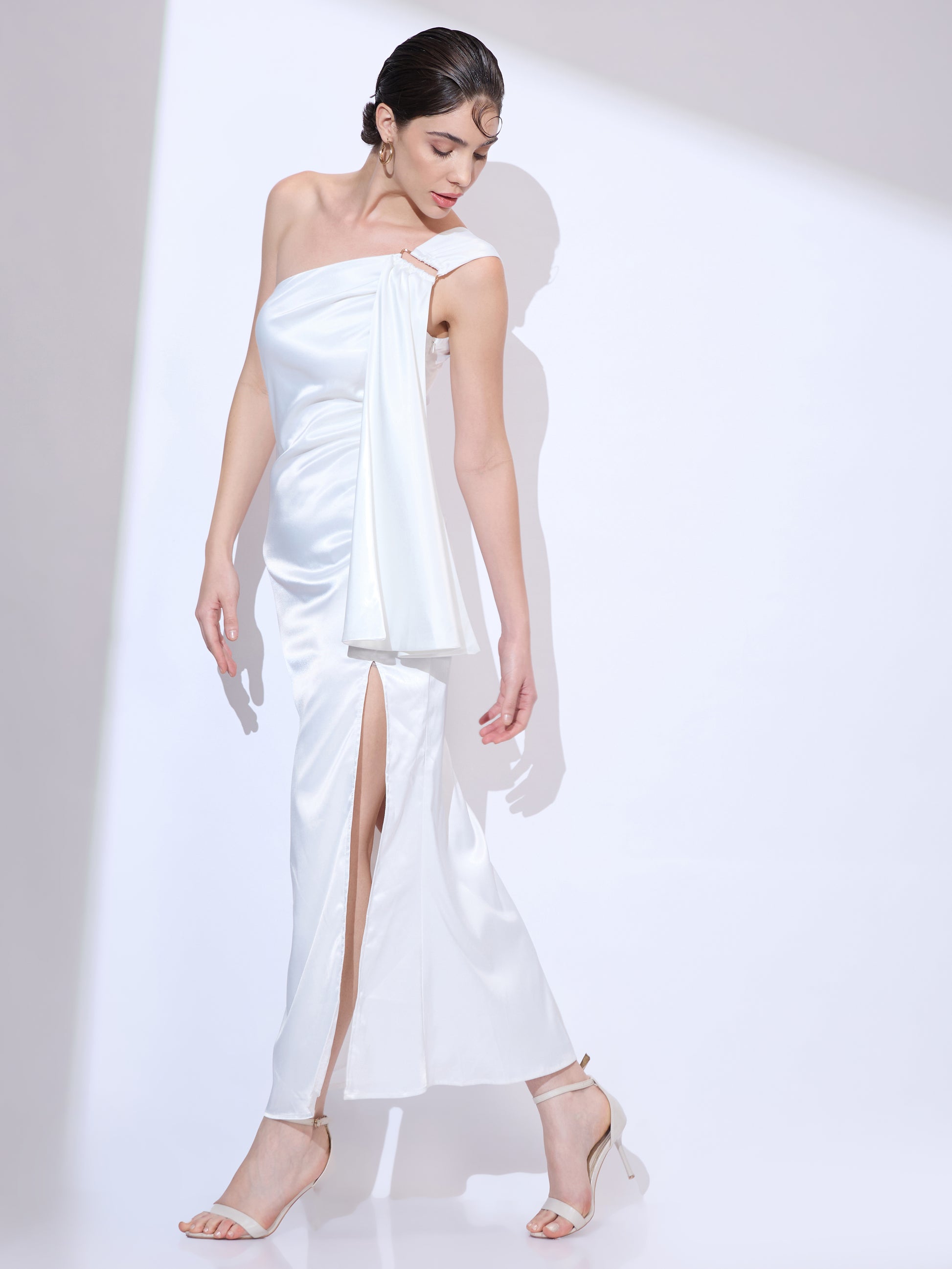 White Grecian Muse Gown