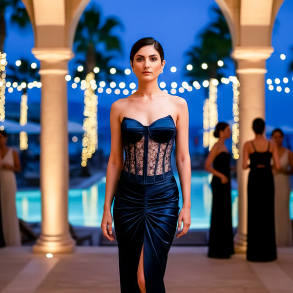 Midnight Siren Gown