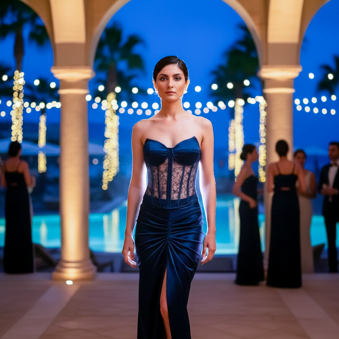 Image of Midnight Siren Gown