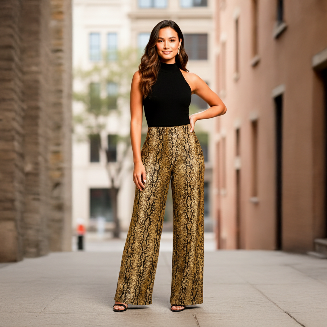 Image of The Viper Halter Jumpsuit