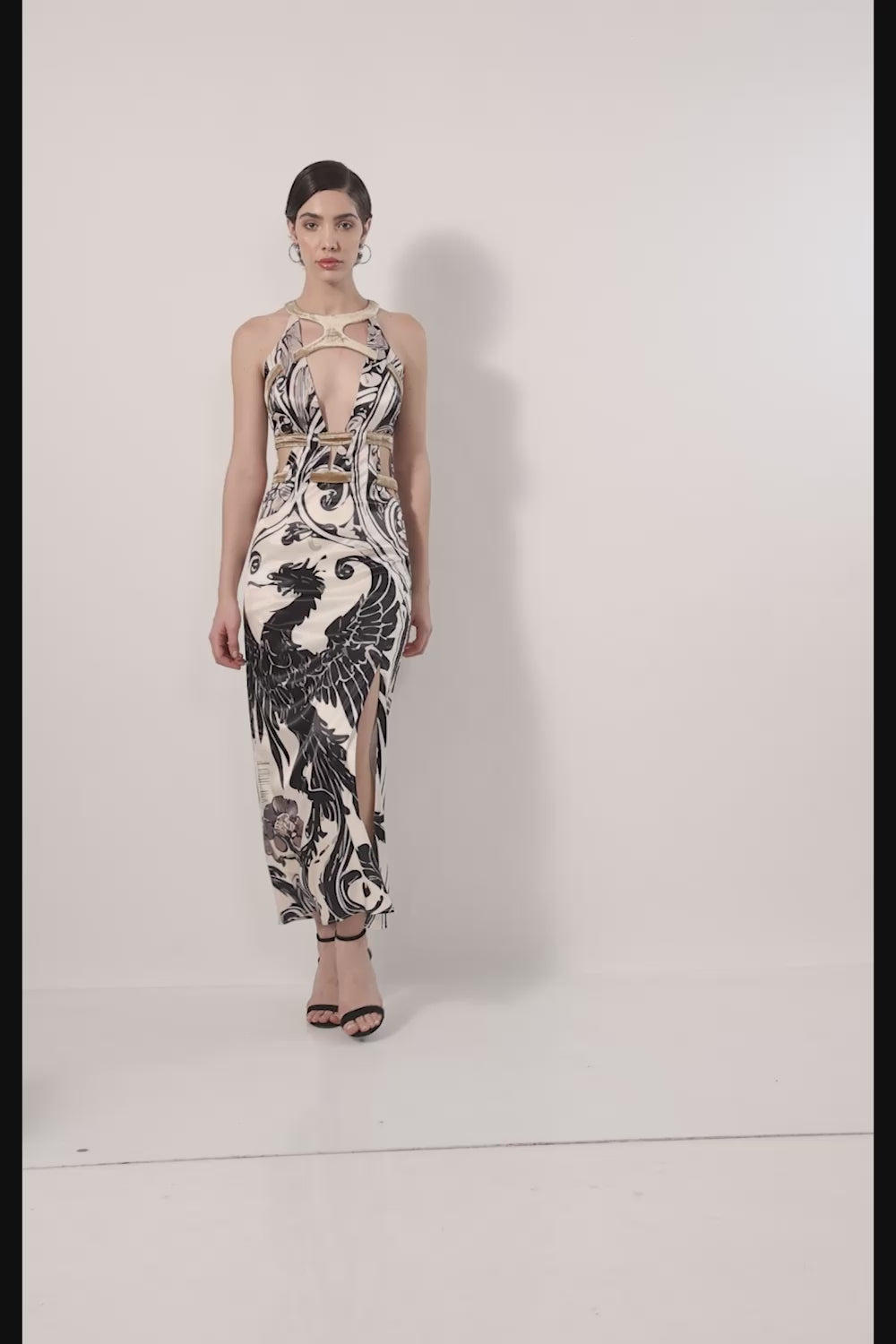 Phoenix Plunge Gown Hautecouture