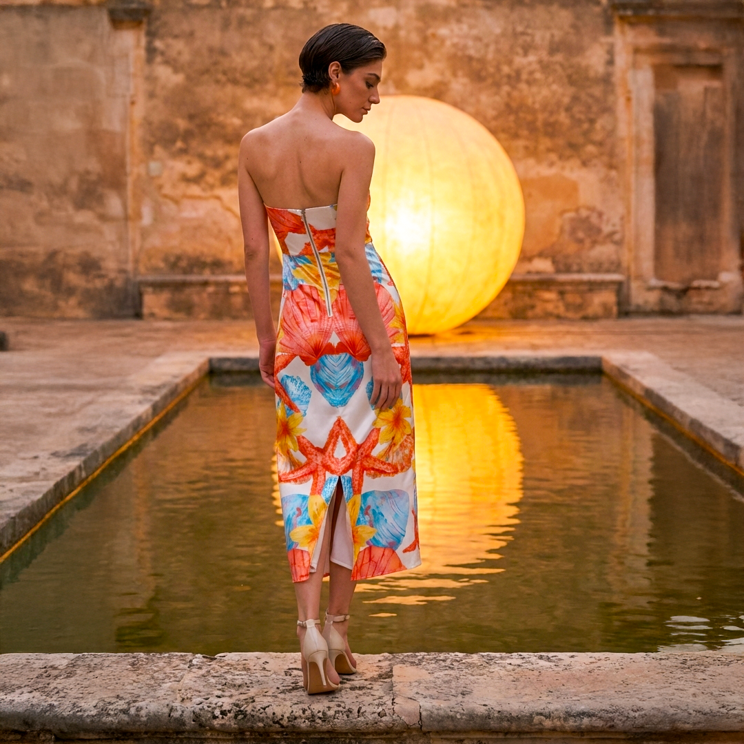 Capri Shell Midi