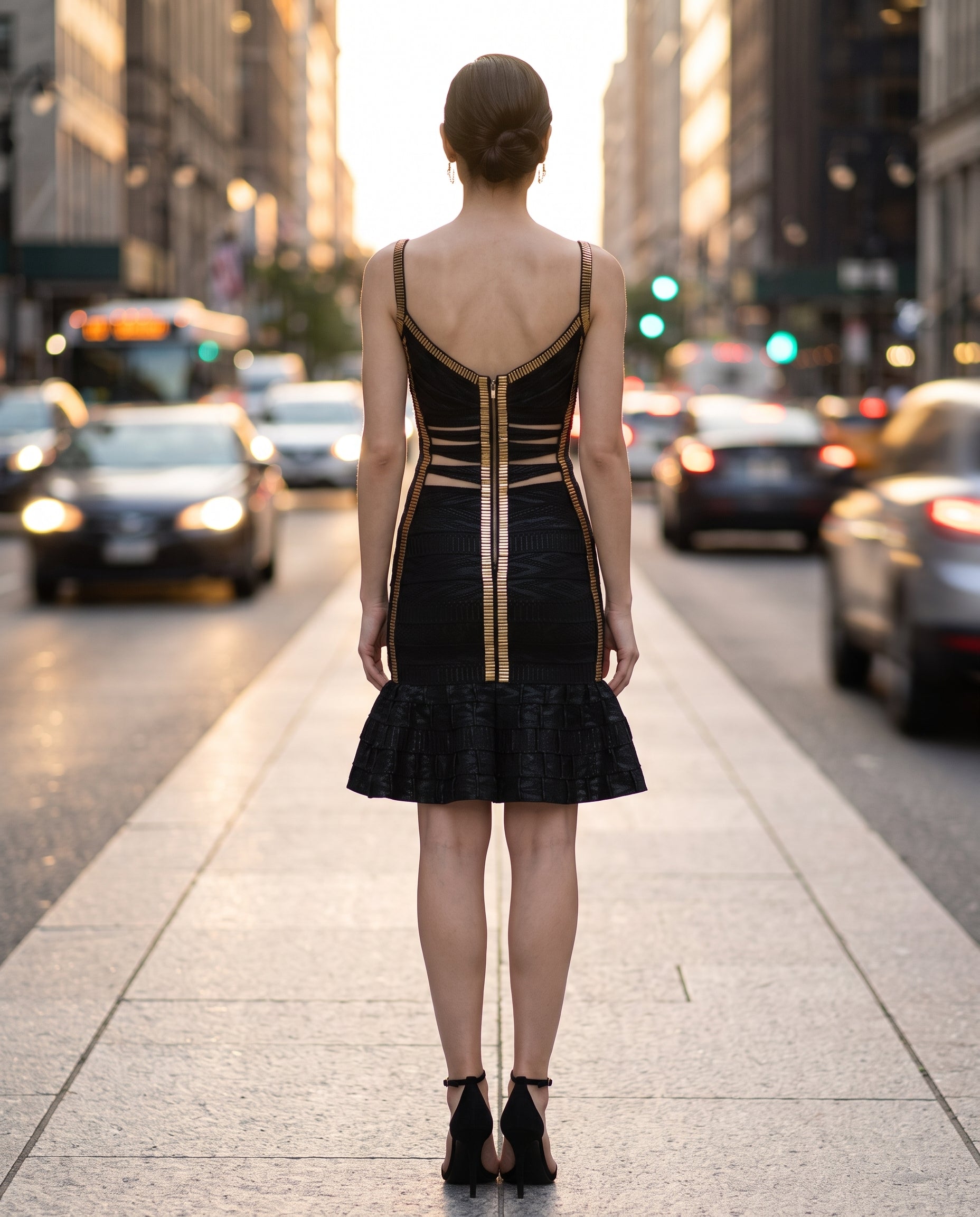 Black & Gold Tier Mini